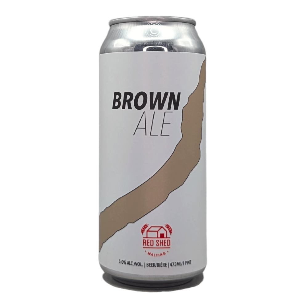 Red Shed Brown Ale by Sawback Brewing Co., beer label