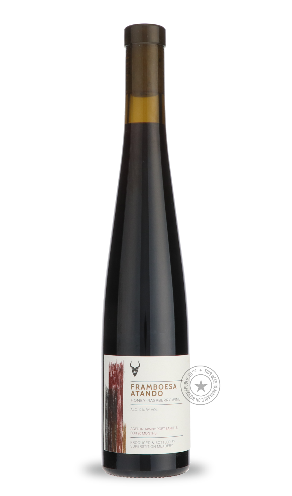 Framboesa Atando by Superstition Meadery, beer label