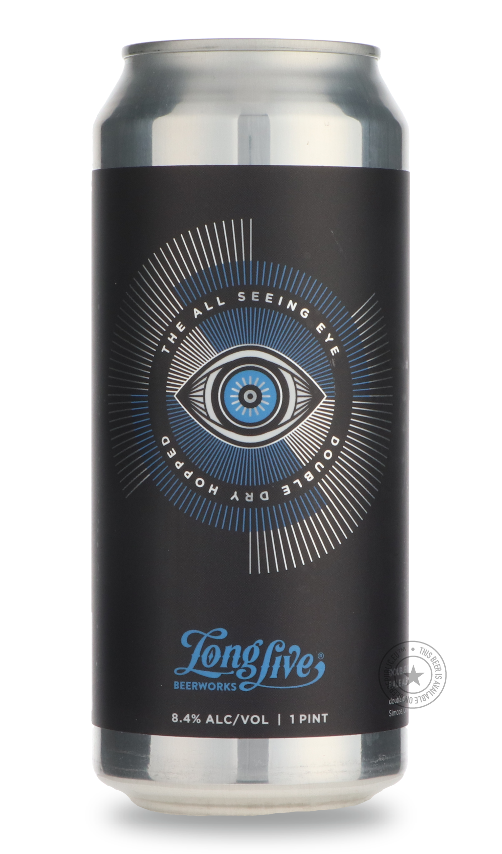 DDH The All Seeing Eye by Long Live Beerworks, beer label