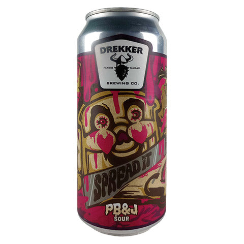 Drekker Spread It - Grape PB&J Sour by Drekker Brewing Company, beer label