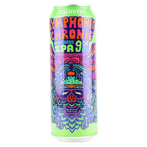 Deschutes Symphonic Chronic Double Dank IPA by Deschutes Brewery, beer label