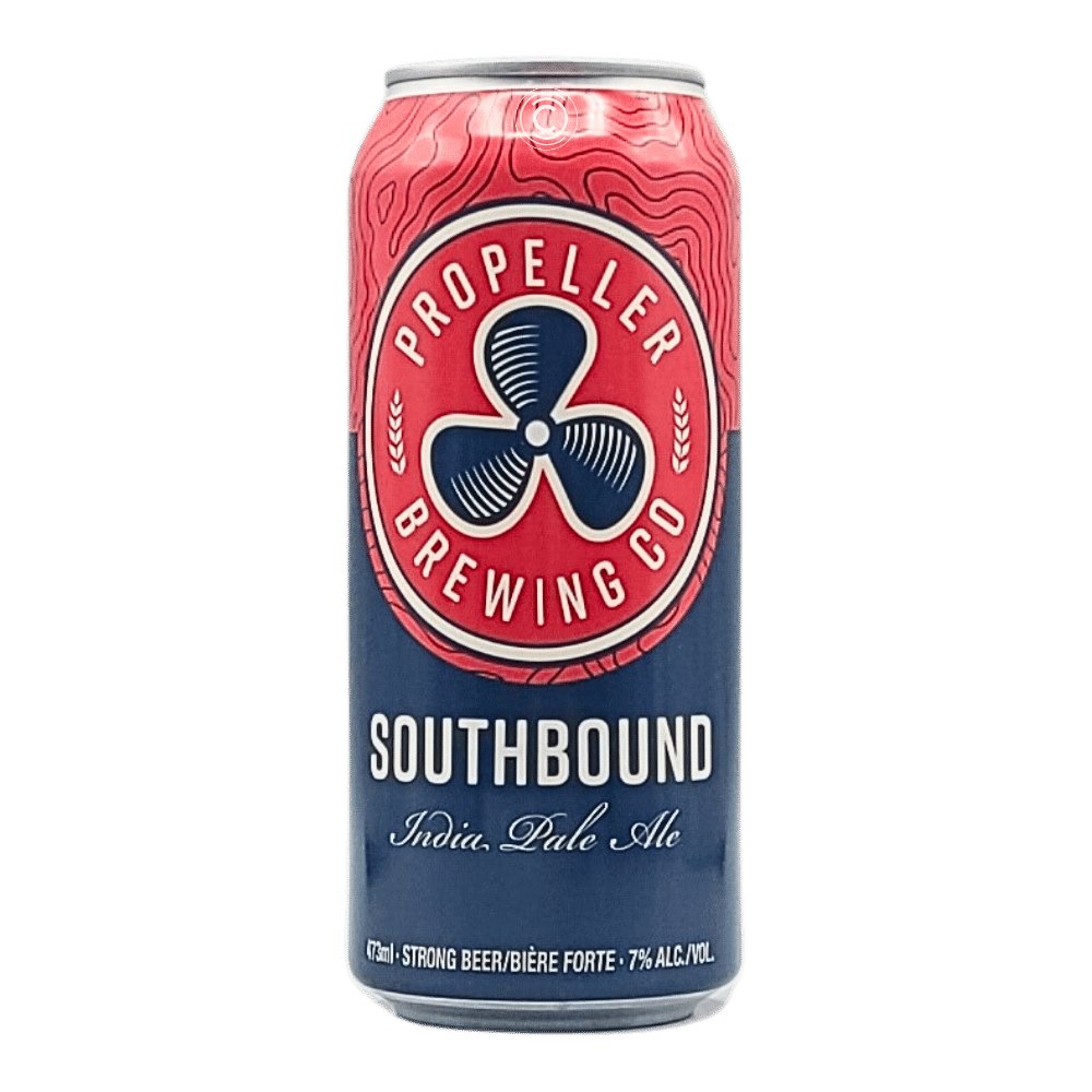 Southbound IPA by Propeller Brewing Company, beer label