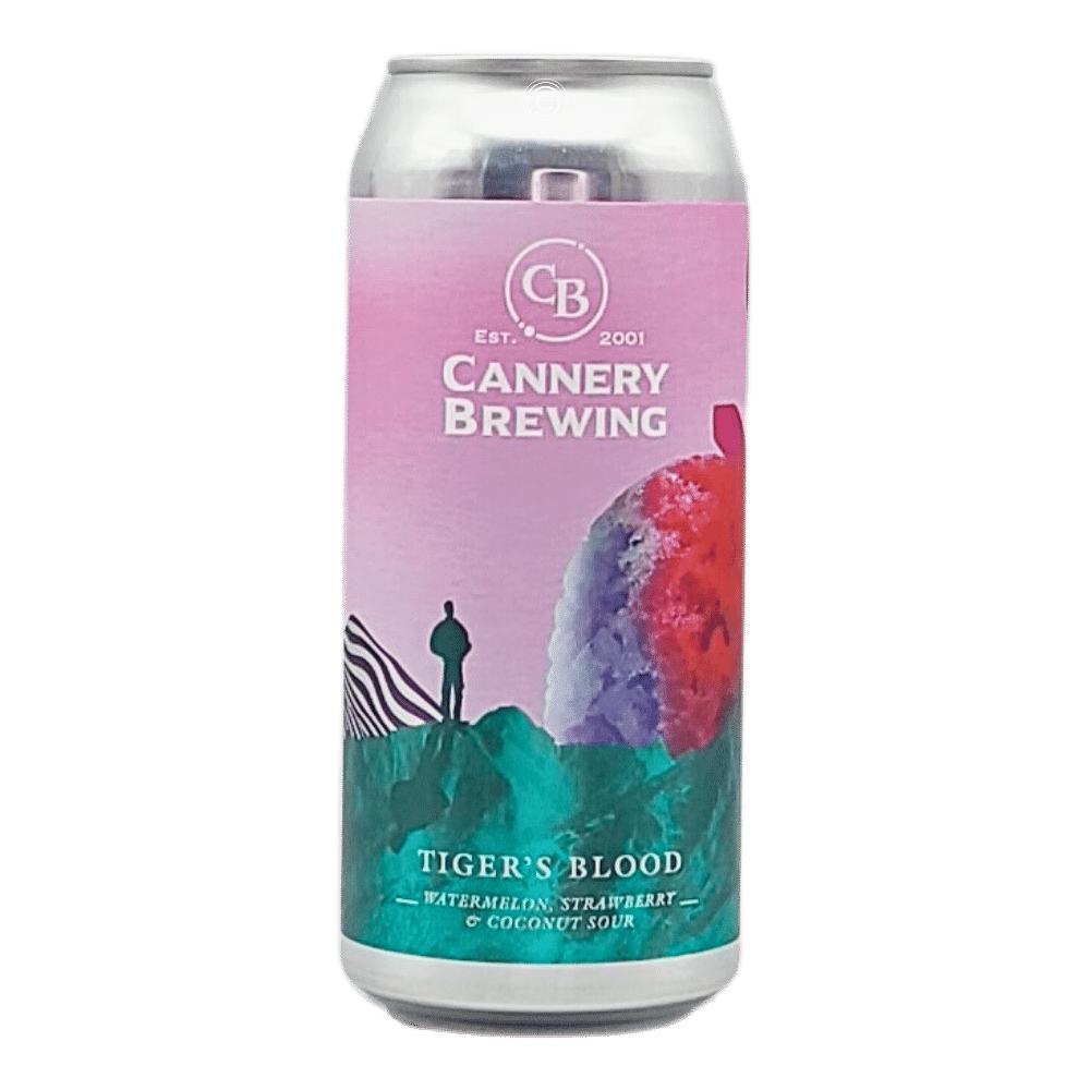 Tiger's Blood Sour by Cannery Brewing, beer label