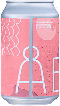 Åben Stolen Red Berries by Åben Shg, beer label