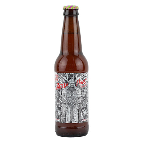 Three Floyds Battle Priest Wylde Ale by Three Floyds Brewing Co, beer label