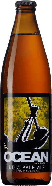 India Pale Ale by Oceanbryggeriet, beer label