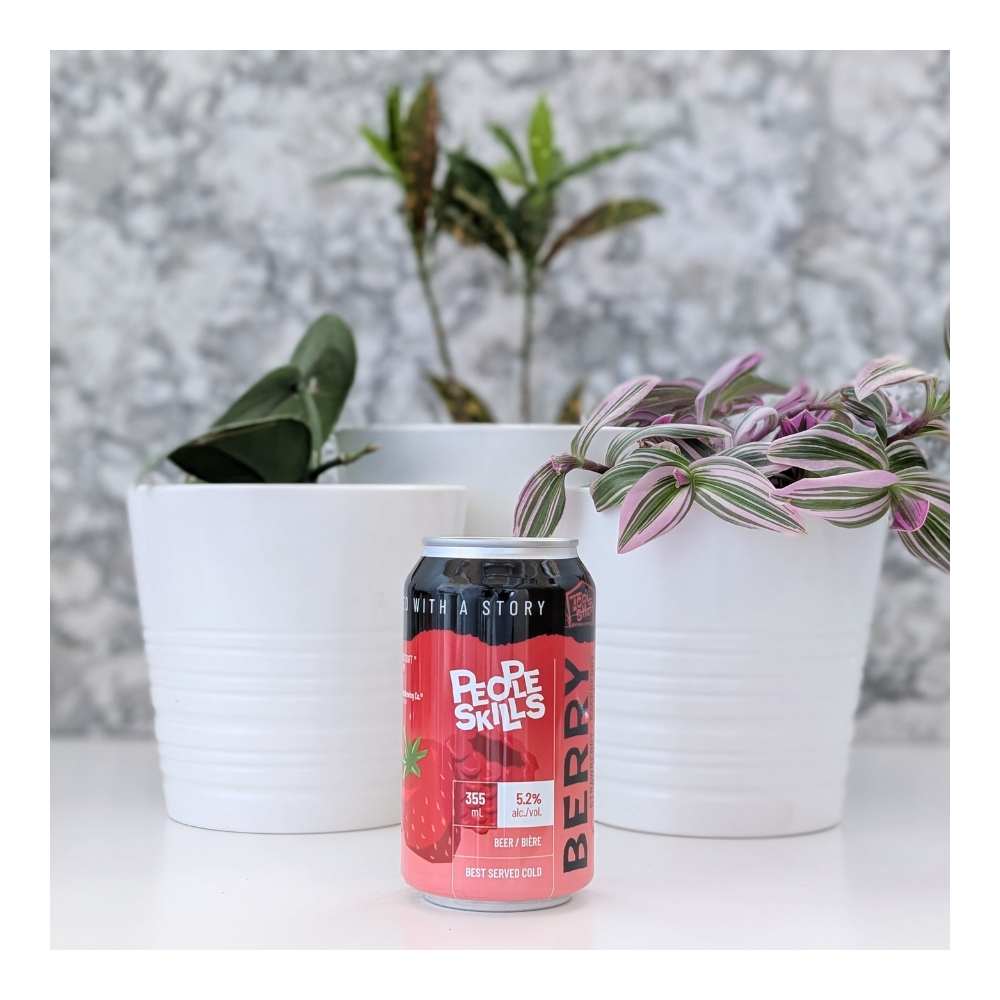 People Skills: Berry Cream Ale by Tool Shed Brewing Company, beer label
