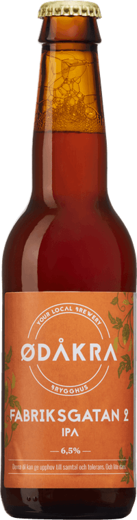 Fabriksg 2 by Ödåkra Brygghus, beer label