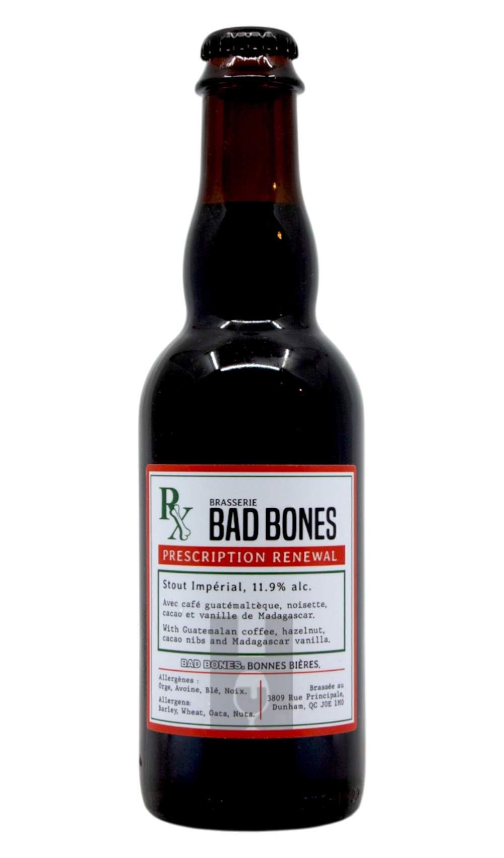 Bad Bones PRESCRIPTION RENEWAL: GUATEMALAN COFFEE by Bad Bones, beer label