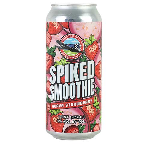 Connecticut Valley Spiked Smoothie Strawberry Guava by Connecticut Valley Brewing Company, beer label