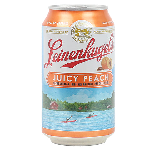 Leinenkugel's Juicy Peach Sour by Jacob Leinenkugel Brewing Co, beer label