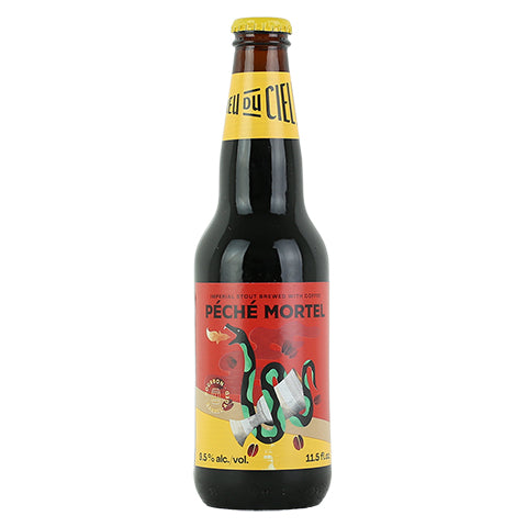 Dieu du Ciel! Peche Mortel Bourbon Imperial Stout by Dieu du Ciel!, beer label
