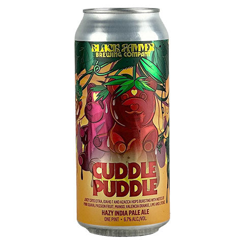 Black Hammer Cuddle Puddle Hazy IPA by Black Hammer Brewing, beer label