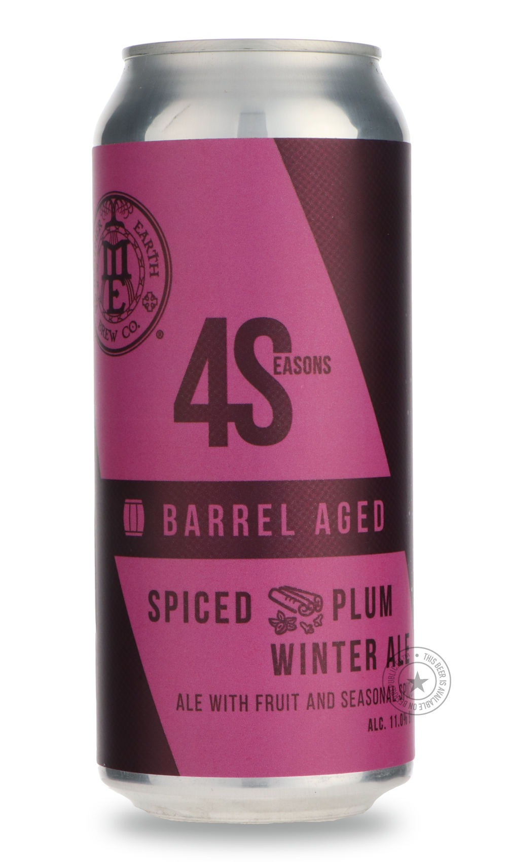 4S Barrel Aged Spiced Plum Winter Spices by Mother Earth Brewing, beer label