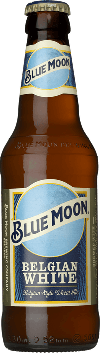 Blue Moon Belgian White by Molson Coors Brewing Company, beer label