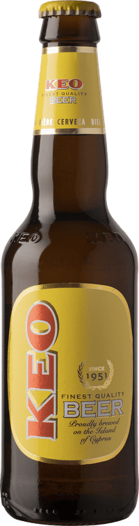 Premium Beer by KEO, beer label