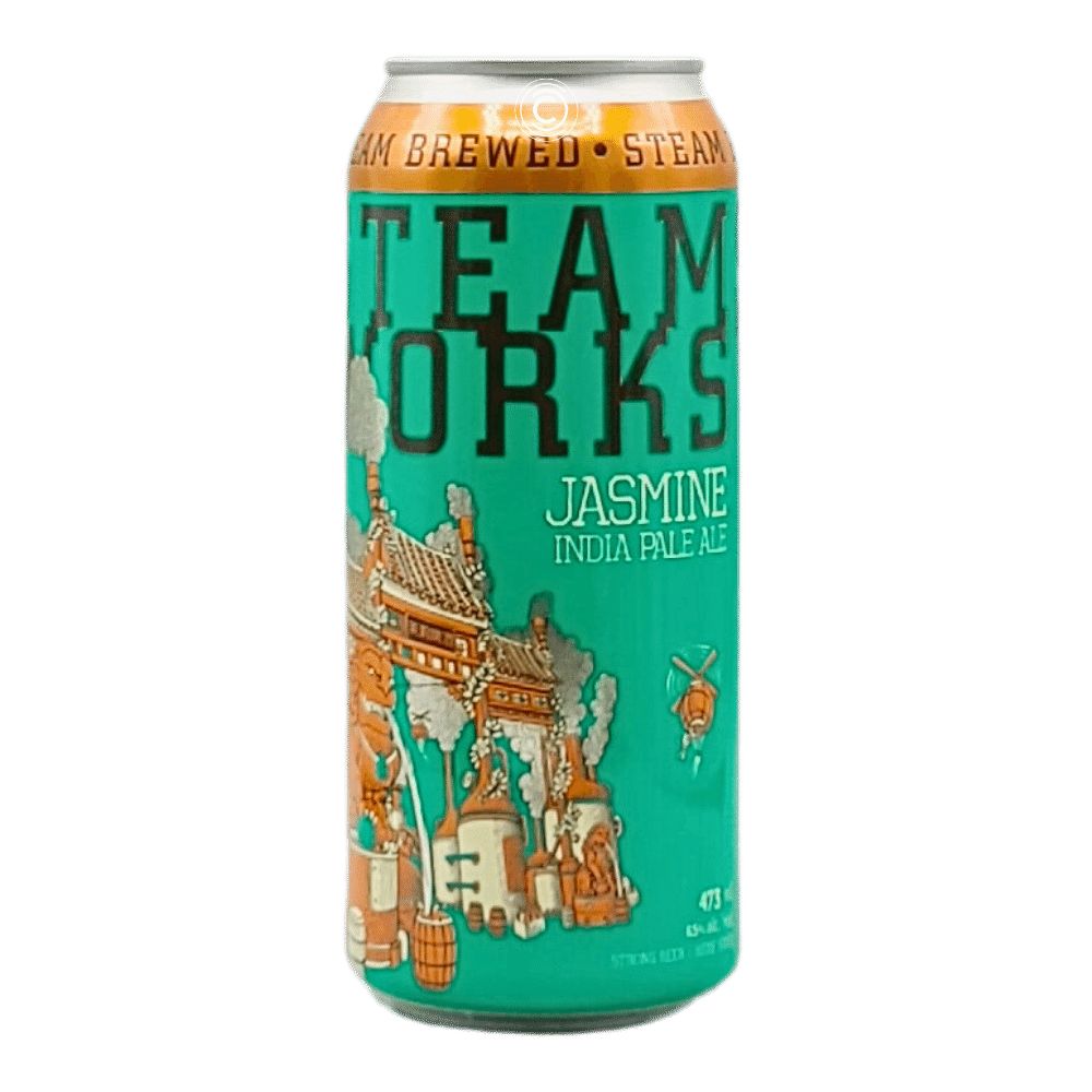 Jasmine India Pale Ale by Steamworks Brewery - Brewpub, beer label
