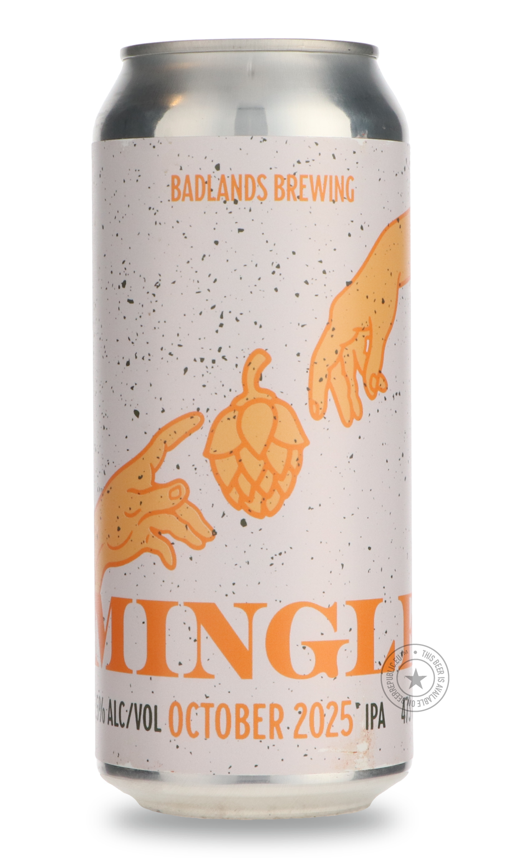 Mingle in October by Badlands Brewery, beer label