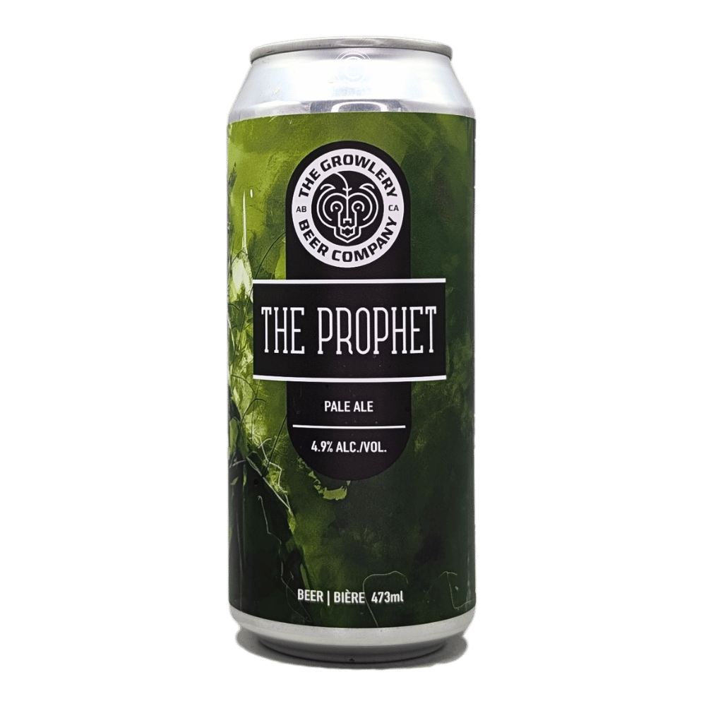 The Prophet Pale Ale by The Growlery Beer Co., beer label