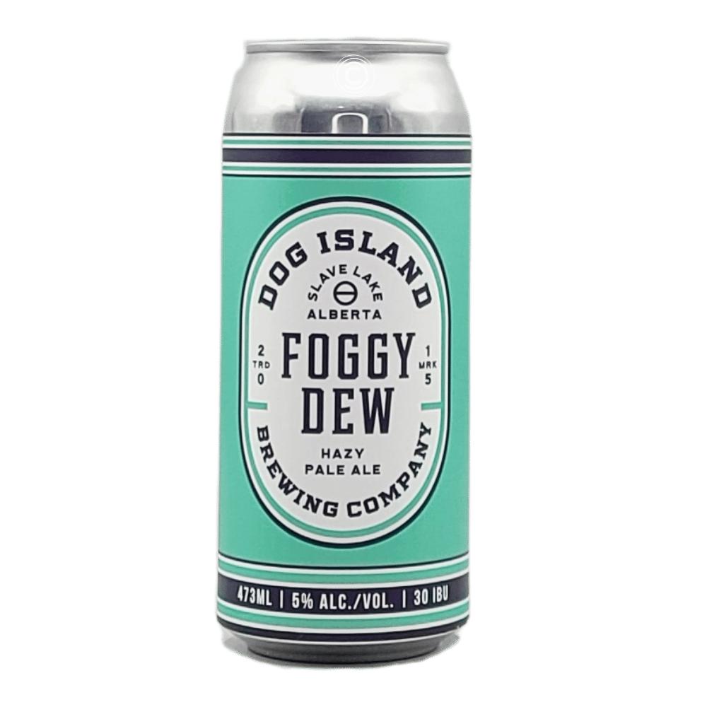 Foggy Dew Hazy IPA by Dog Island Brewing, beer label