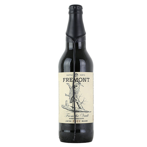 Fremont From the Vault Barrel-Aged Cuvee Stout Limited 2022 Release by Fremont Brewing Co, beer label