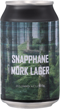Snapphane Mörk by Snörsjö hantverksbryggeri, beer label