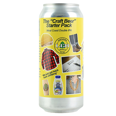 Local Craft Beer The “Craft Beer” Starter Pack DIPA by Local Craft Beer, Tehachapi, beer label