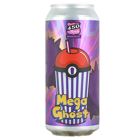 450 North Mega Ghost Slushy XXL Sour Ale by 450 North Brewing Company, beer label