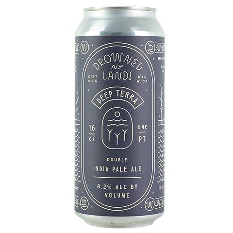 Drowned Lands Deep Terra DIPA by The Drowned Lands Brewery, beer label