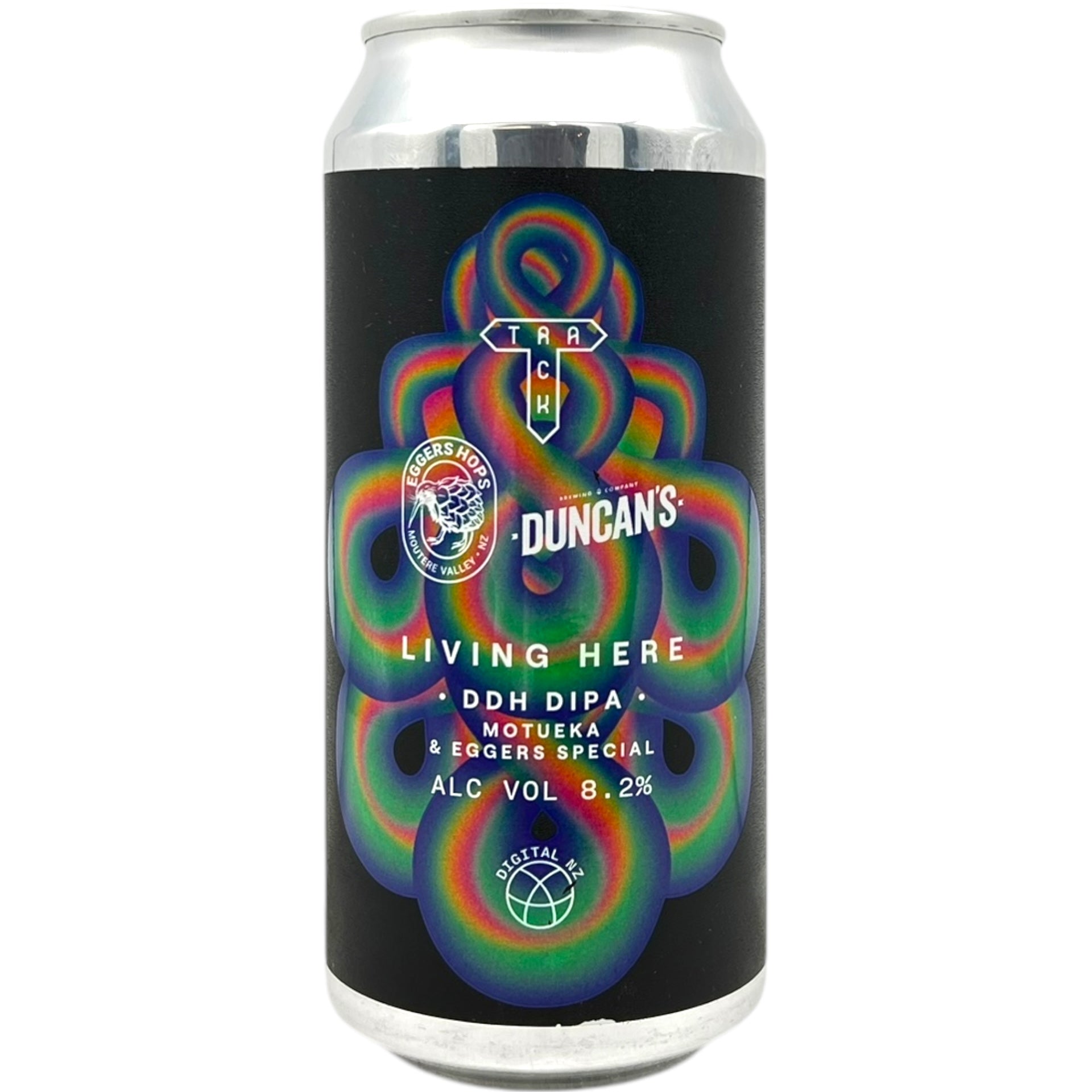 Track x  Duncan's Brewing Living Here by Track Brewing Co., beer label
