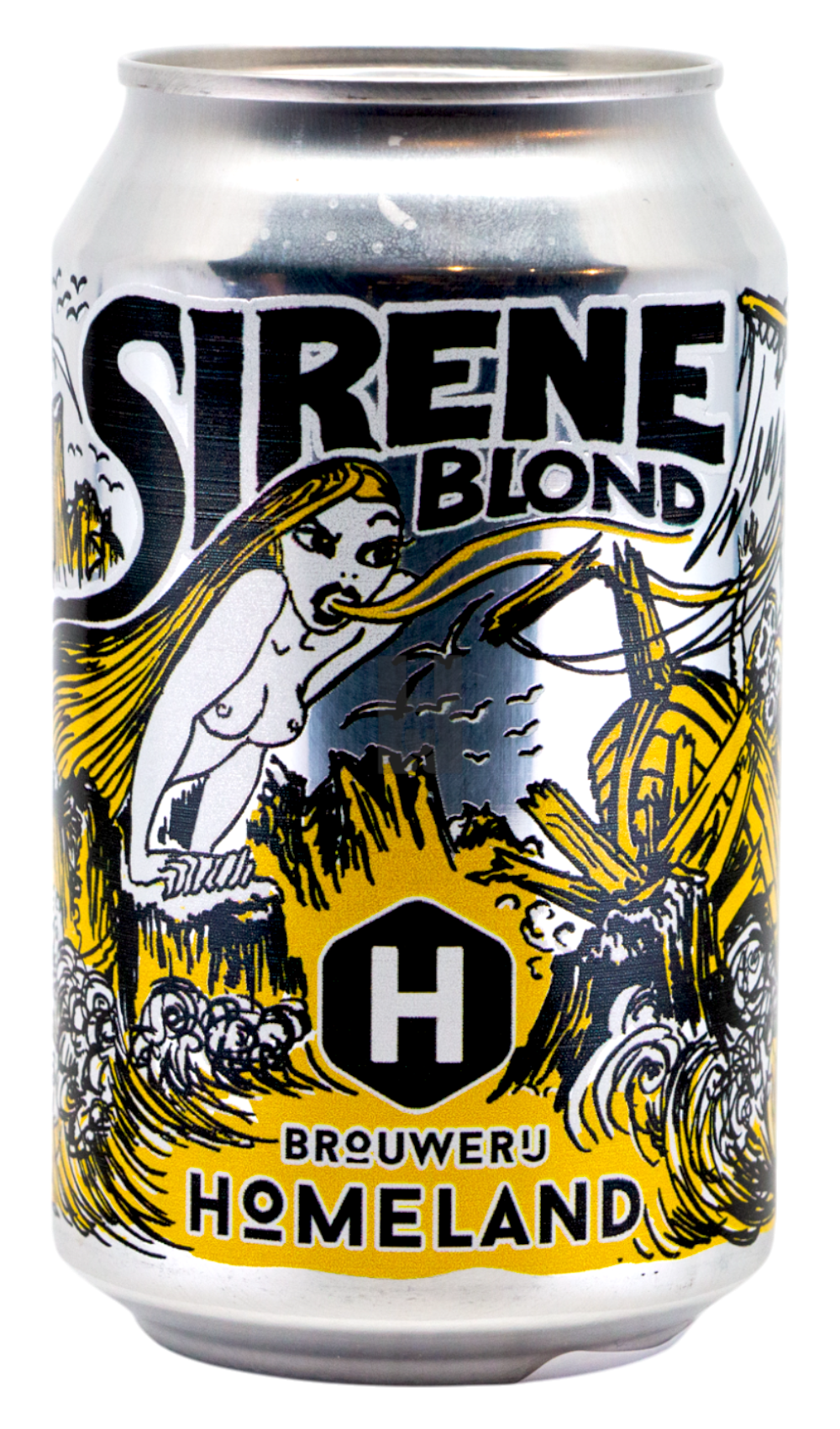 Homeland Sirene by Brouwerij Homeland, beer label