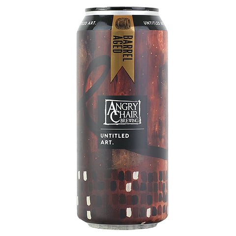 Untitled Art/Angry Chair Barrel Aged Midnight Toffee Stout by Untitled Art, beer label