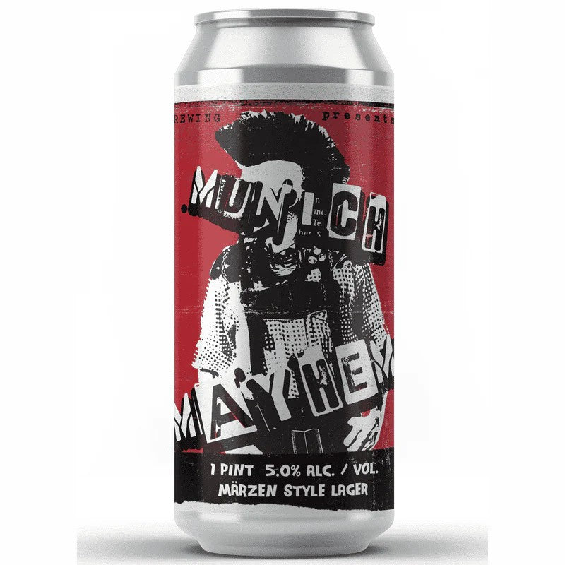 Epic Brewing Munich Mayhem Marzen Style Lager by Epic Brewing Company, beer label
