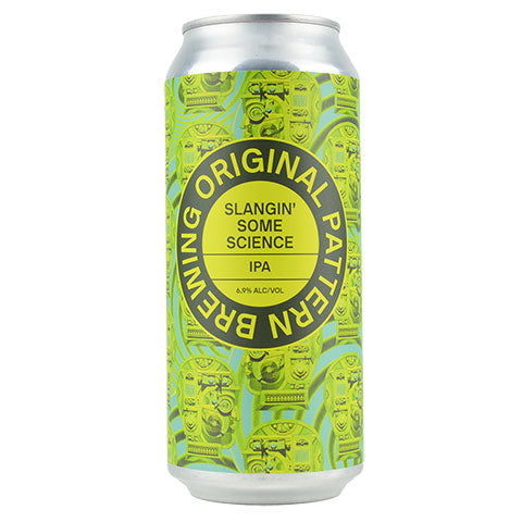Original Pattern Slangin' Some Science IPA by Original Pattern Brewing Company, beer label
