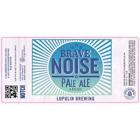 Lupulin Brave Noise Pale Ale by Lupulin Brewing, beer label