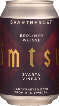 Jämtsur by Svartbergets Fjällbryggeri, beer label