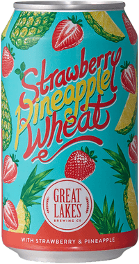 Strawberry Pineapple Wheat by Great Lakes Brewing Co, beer label