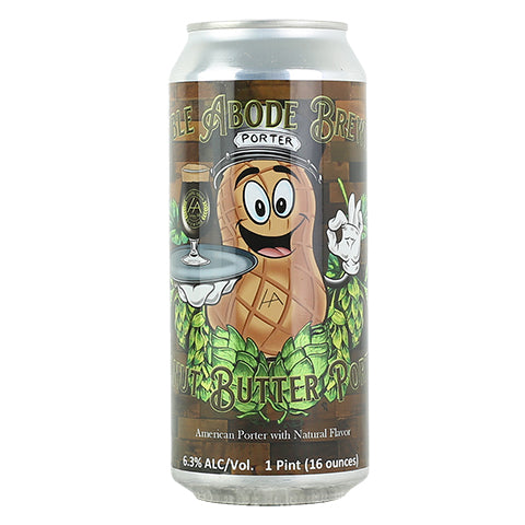 Humble Abode Peanut Butter Porter by Humble Abode Brewery, beer label