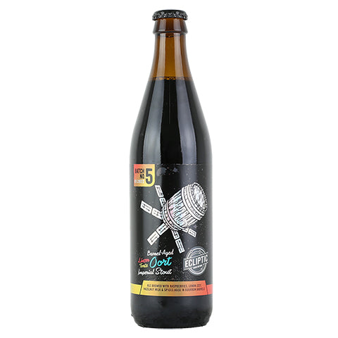 Ecliptic Barrel-Aged Linzer Torte Oort Imperial Stout by Ecliptic Brewing, beer label