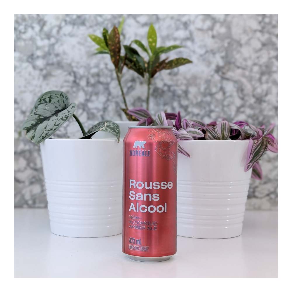 Boreale Hors Sentiers - Rousse Sans Alcool Non-Alcoholic Red Ale by Boréale, beer label