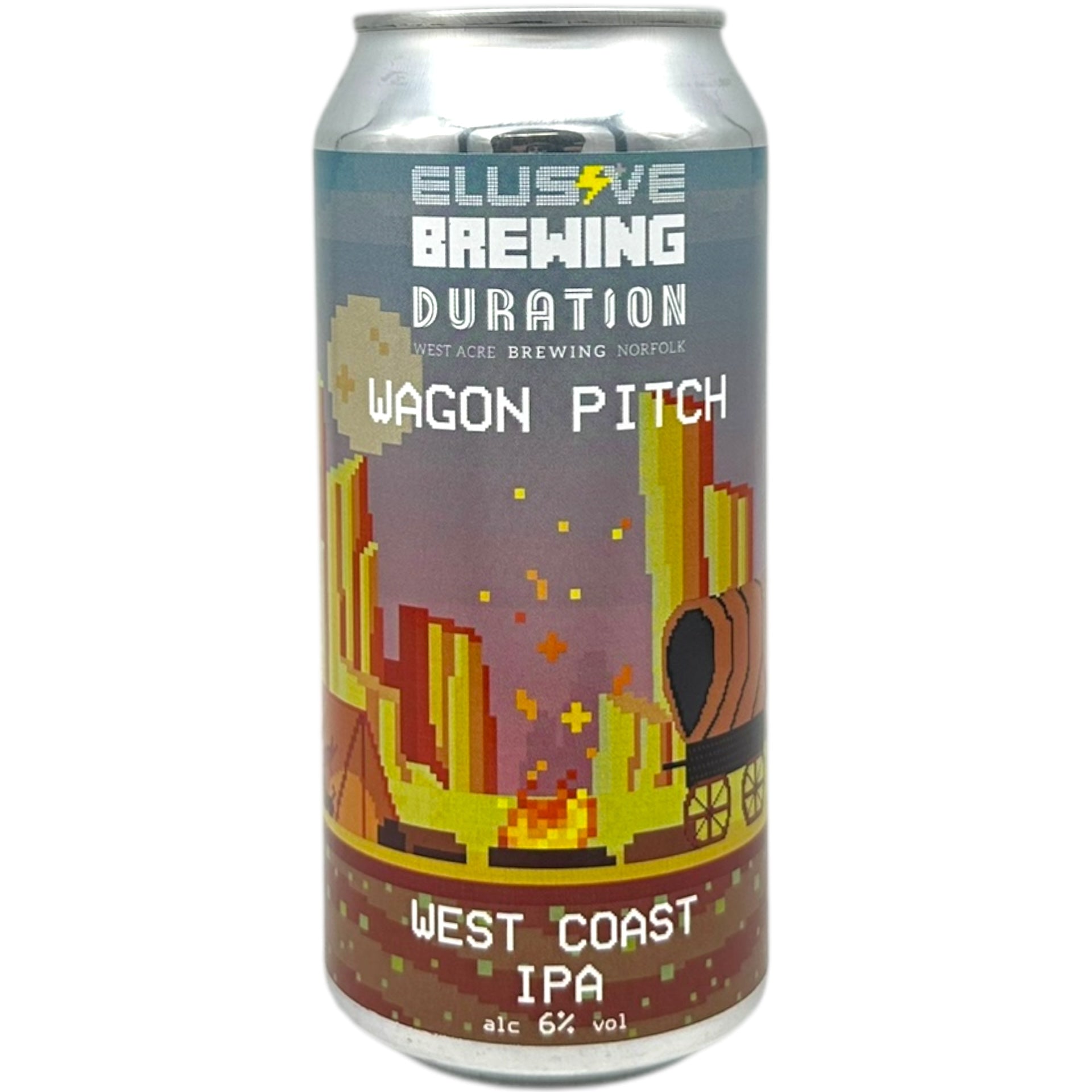 Elusive x Duration Wagon Pitch by Elusive Brewing, beer label