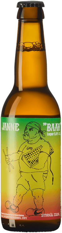 Lock Hop and Barrel Janne "Baah" by Lock Hop & Barrel, beer label