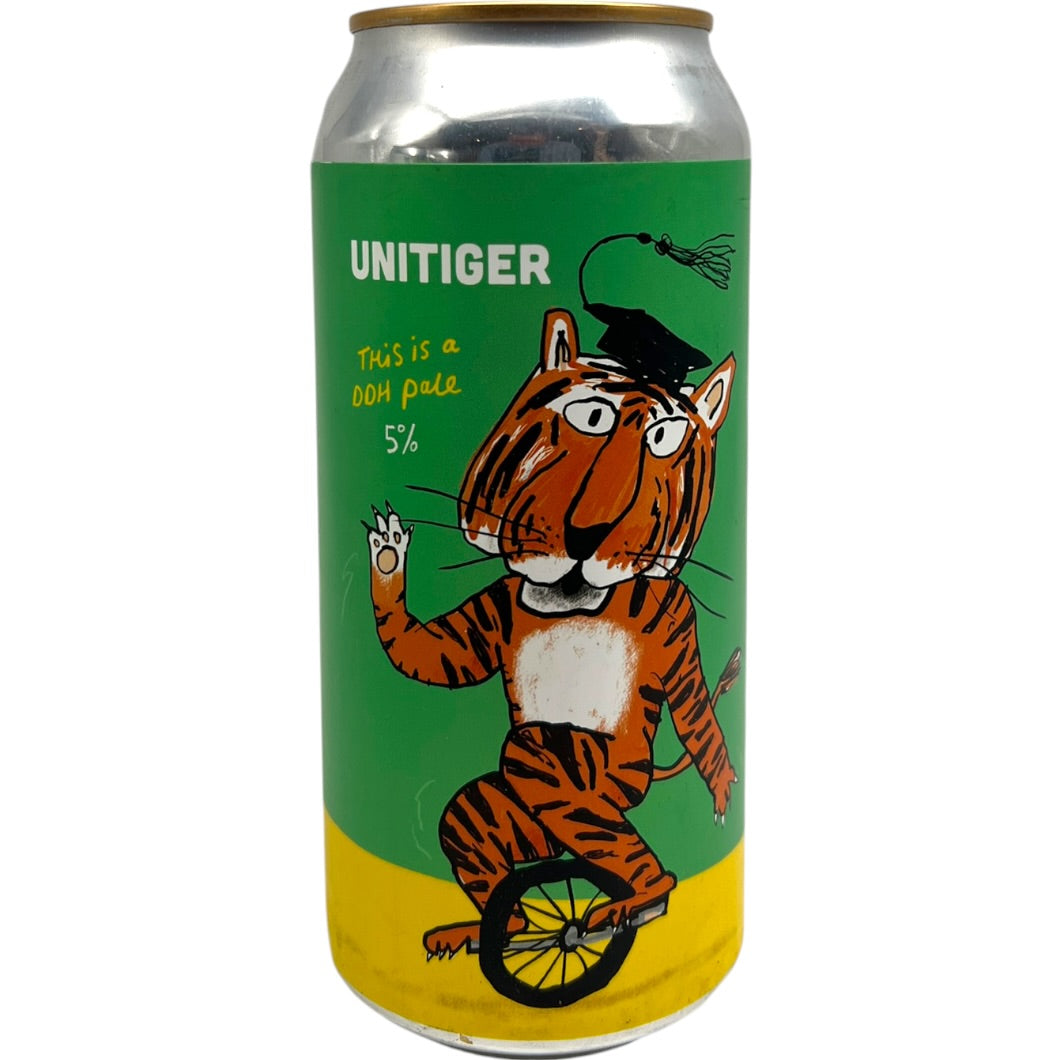 Pretty Decent UniTiger by Pretty Decent Beer Co, beer label