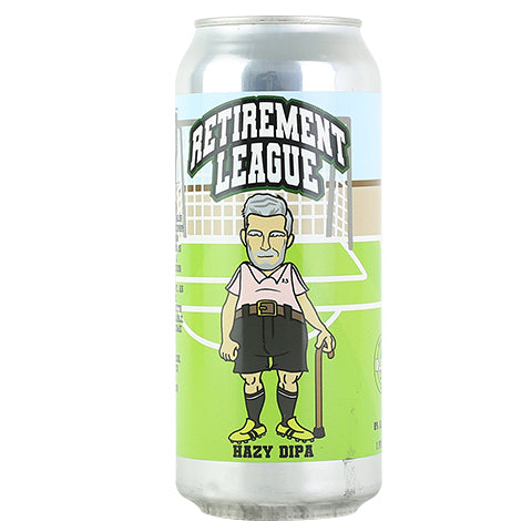 Local Craft Beer Retirement League Hazy DIPA by Local Craft Beer, Tehachapi, beer label