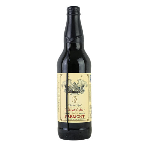 Fremont Bourbon Barrel Aged Dark Star (2020) by Fremont Brewing Co, beer label