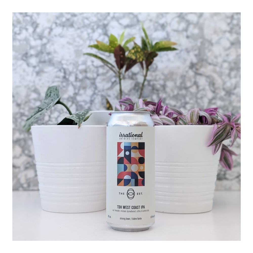 x The Establishment Brewing Co TDH West Coast IPA by Irrational Brewing Company, beer label