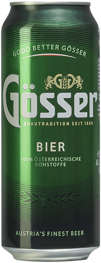 Gösser by Brau Union Österreich, beer label