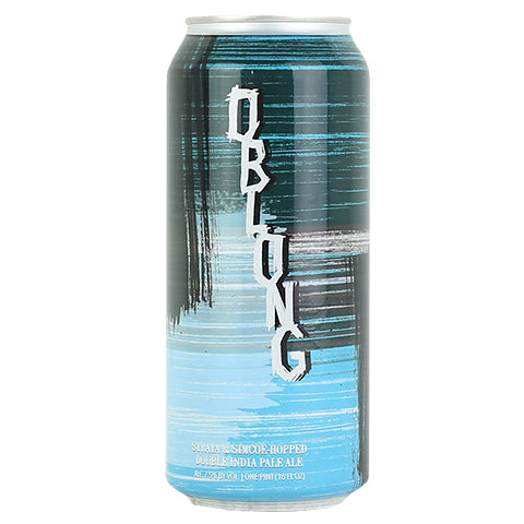 Hop Butcher Oblong DIPA by Hop Butcher For the World, beer label