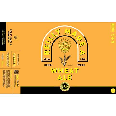 Hopfly Really Made A Wheat Ale by HopFly Brewing Company, beer label