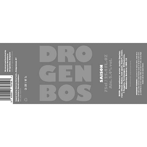 Odyssee Drogenbos Saison by Odyssee Distillerie, beer label